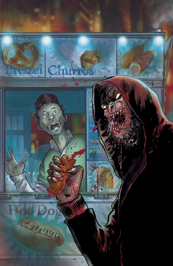 PRE-SALE: Stuff of Nightmares: The Hoodie #1 E Glow in the Dark Variant (Full Art, Glow in the Dark, Mutti)