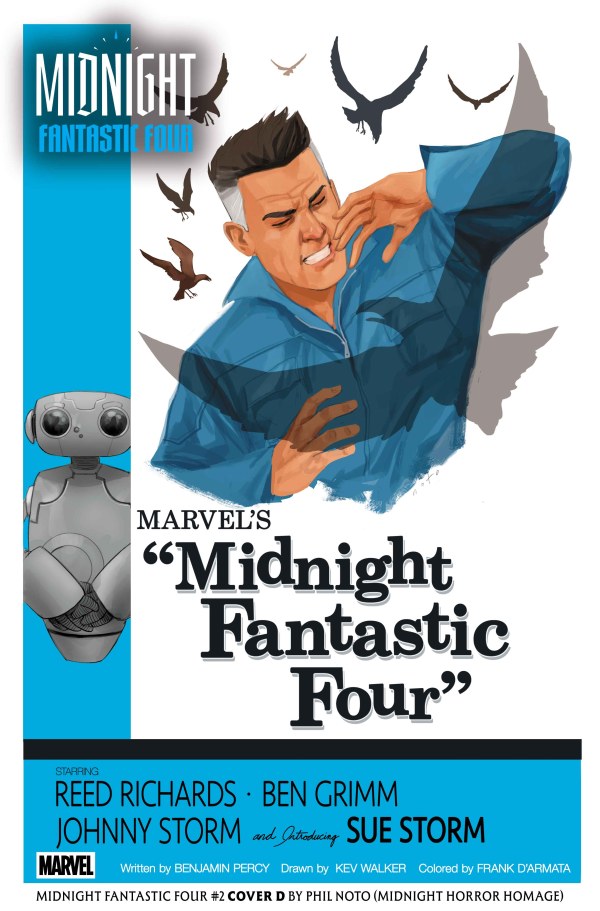PRE-SALE: MIDNIGHT FANTASTIC FOUR #2 COVER D PHIL NOTO MIDNIGHT HORROR HOMAGE VARIANT