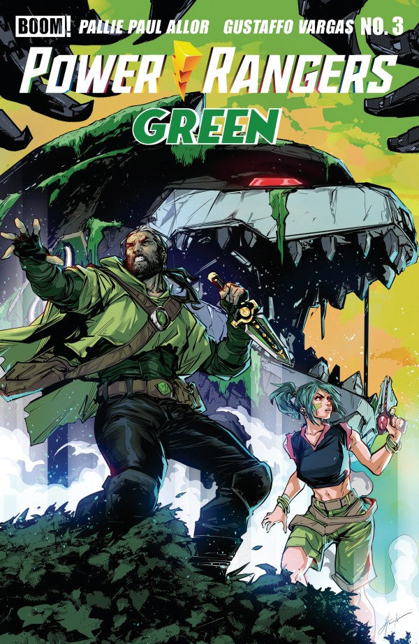 PRE-SALE: Power Rangers Green #3 I FOC Reveal Variant (Dressed, Prasetya)