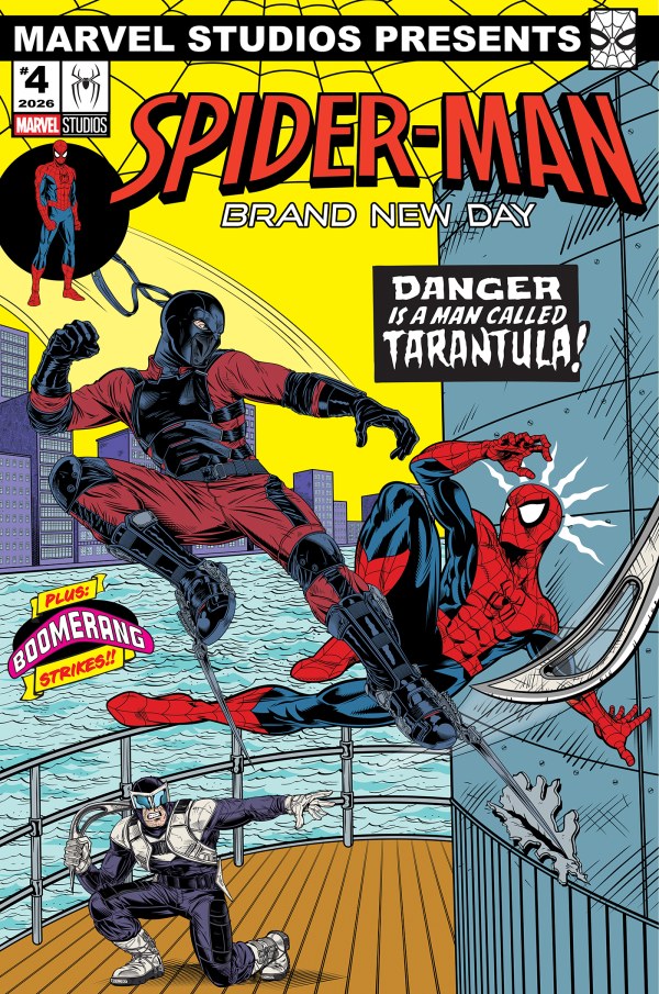 PRE-SALE: PUNISHER VS. SPIDER-MAN #2 ADAM STAFFORD SPIDER-MAN: BRAND NEW DAY MARVEL STUDIOS VARIANT