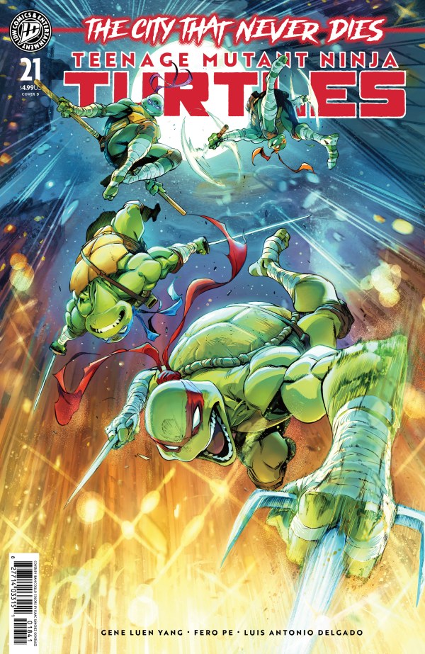 PRE-SALE: Teenage Mutant Ninja Turtles #21 Variant D (Coello)