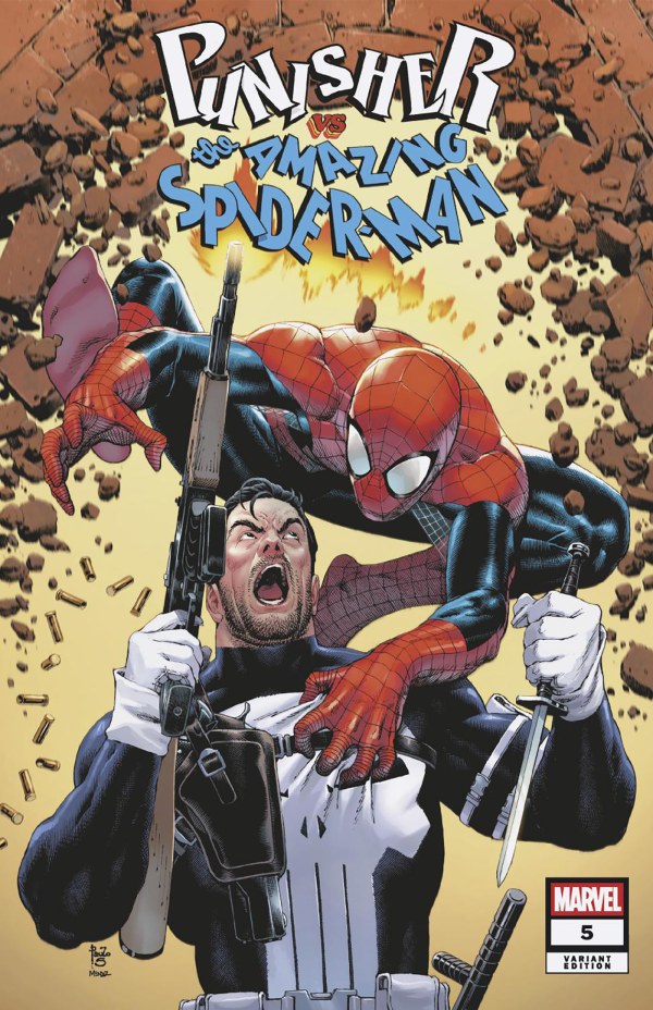 PRE-SALE: PUNISHER VS. SPIDER-MAN #5 PAULO SIQUEIRA VARIANT