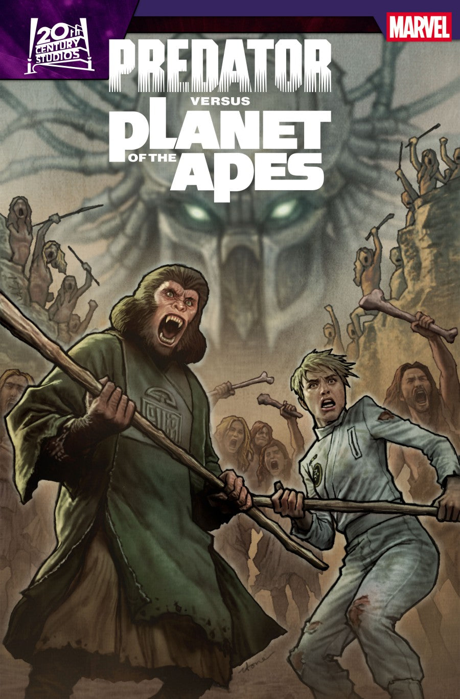 PRE-SALE: PREDATOR VS. THE PLANET OF THE APES #4