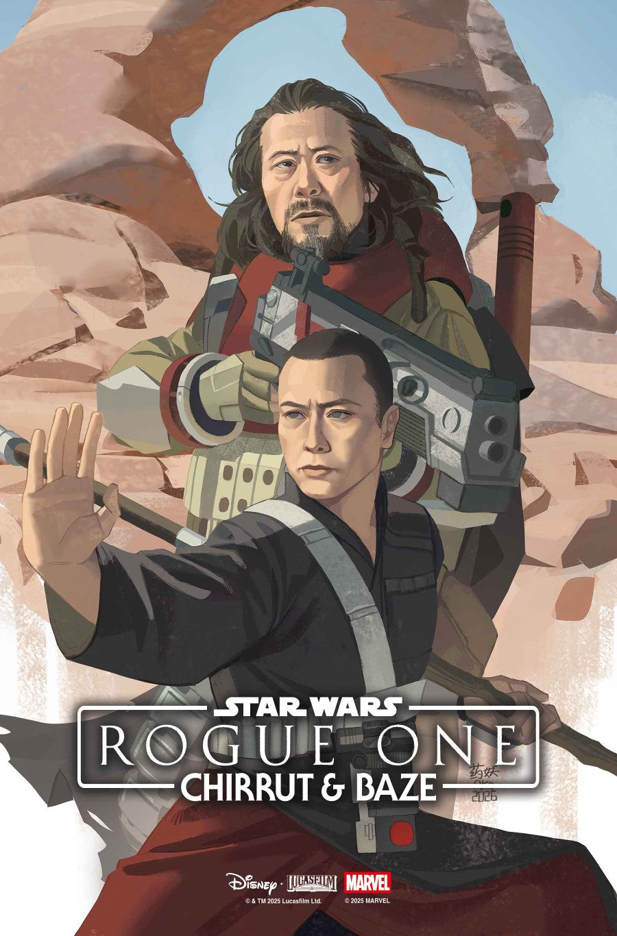 PRE-SALE: STAR WARS: ROGUE ONE - CHIRRUT & BAZE #1 AKA VARIANT