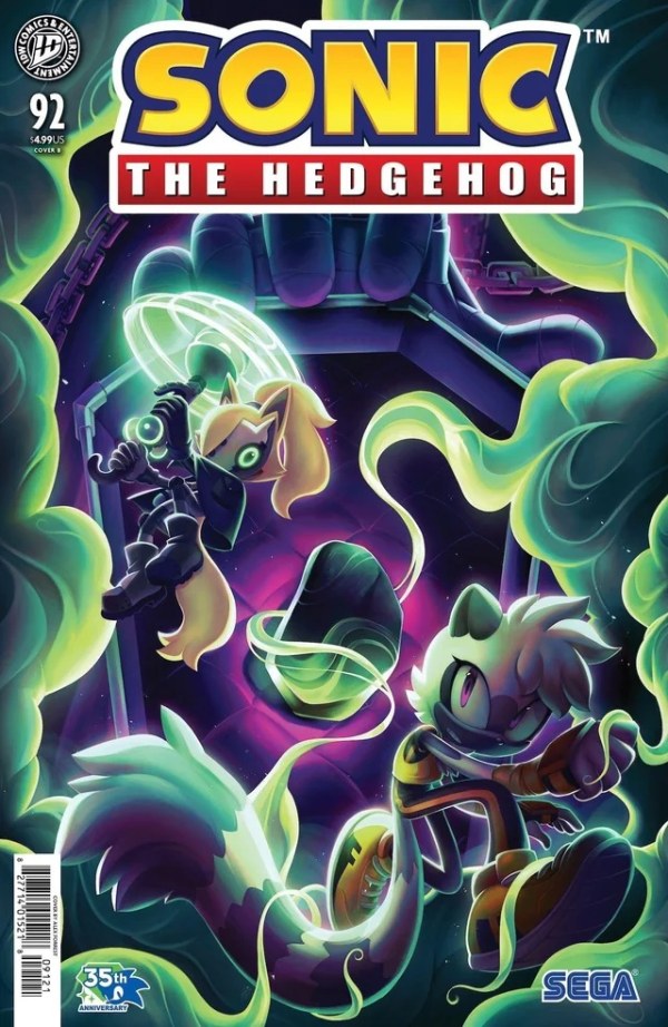 PRE-SALE: Sonic the Hedgehog #92 Variant B (Forrest)