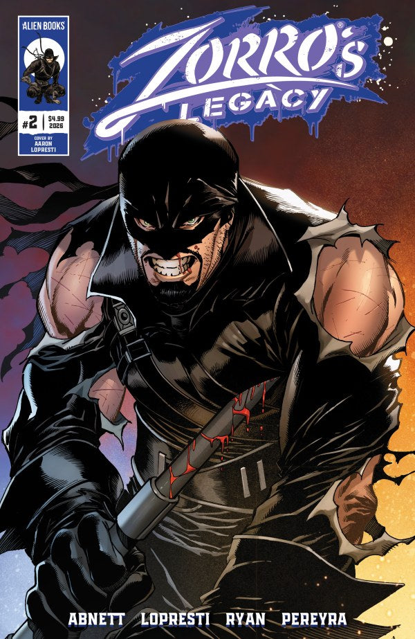 PRE-SALE: Zorro's Legacy #2 Cover A (Lopresti)