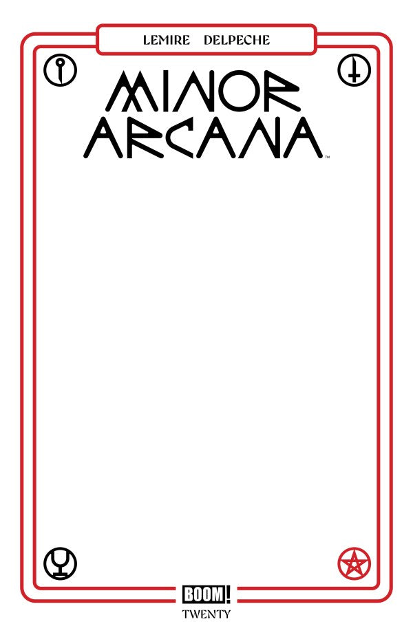 PRE-SALE: Minor Arcana #20 C Blank Sketch Variant