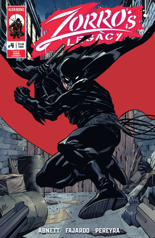 PRE-SALE: Zorro's Legacy #4 Cover A (Lopresti)
