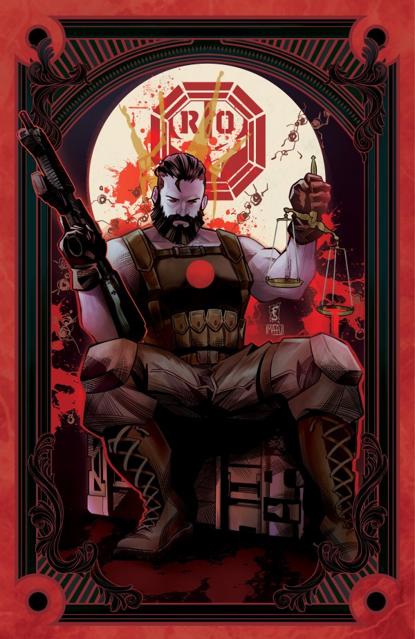 PRE-SALE: Valiant Beyond: Bloodshot #7--Toy Soldiers #1 Variant B (Sabbatini Full Art Tarot Variant)