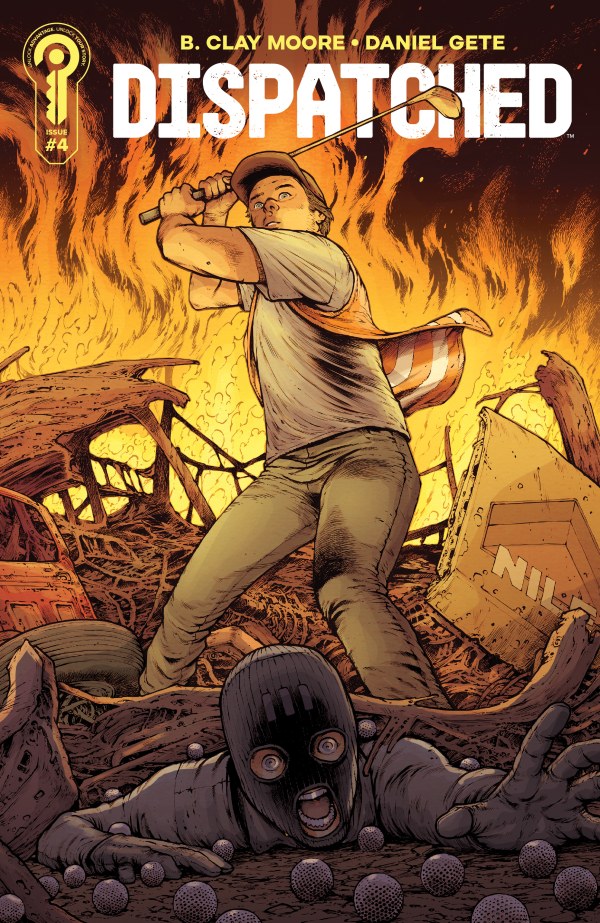 PRE-SALE: Dispatched #4 Cover A Daniel Gete