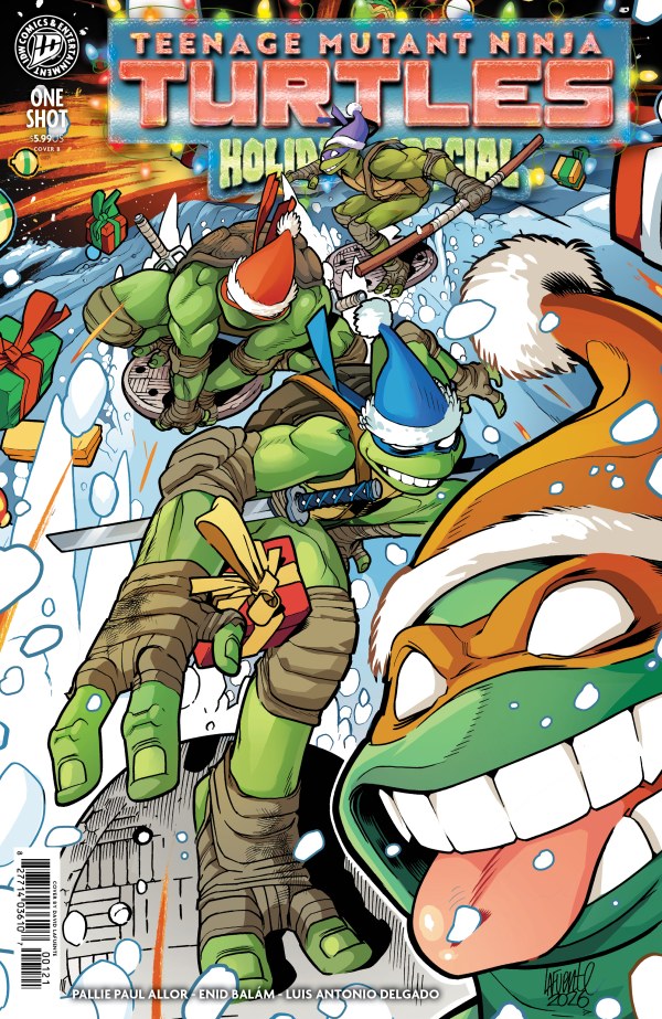 PRE-SALE: Teenage Mutant Ninja Turtles: Holiday Special Variant B (Lafuente)
