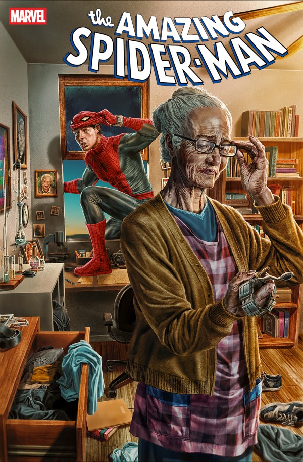 PRE-SALE: AMAZING SPIDER-MAN #35 LEE BERMEJO AMAZING VISIONS VARIANT