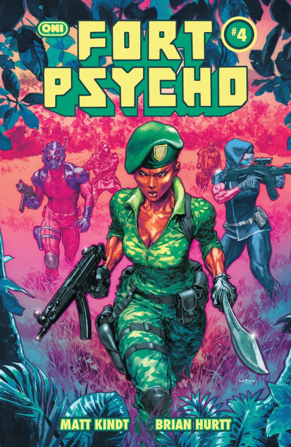 PRE-SALE: Fort Psycho #4 Cover B Lewis LaRosa Var