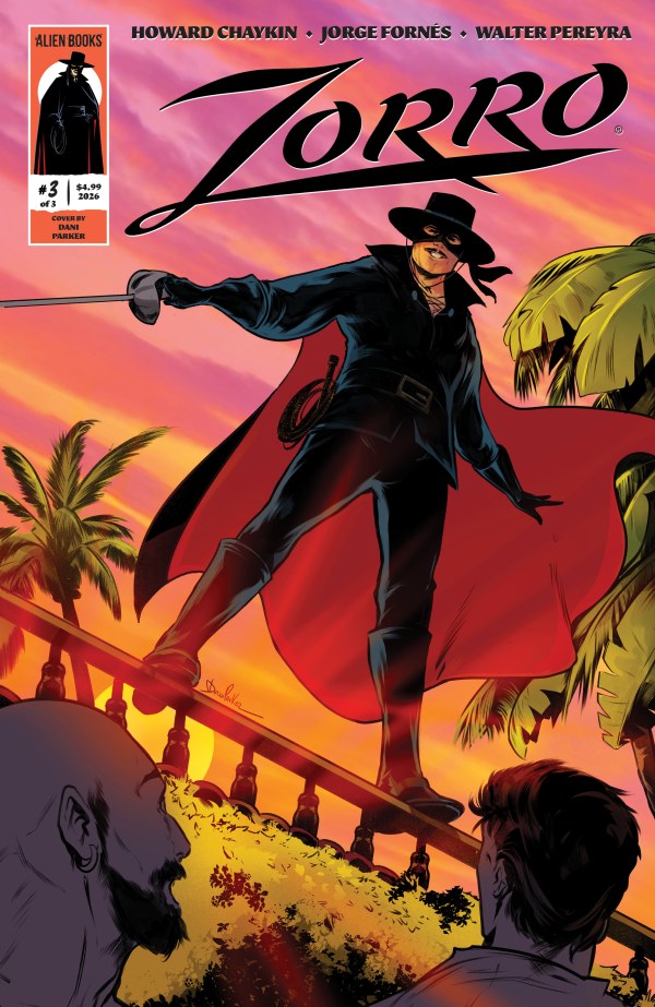 PRE-SALE: Zorro #3 Variant B (Parker)