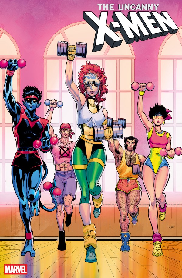 PRE-SALE: UNCANNY X-MEN #38 LUCIANO VECCHIO WORKOUT VARIANT