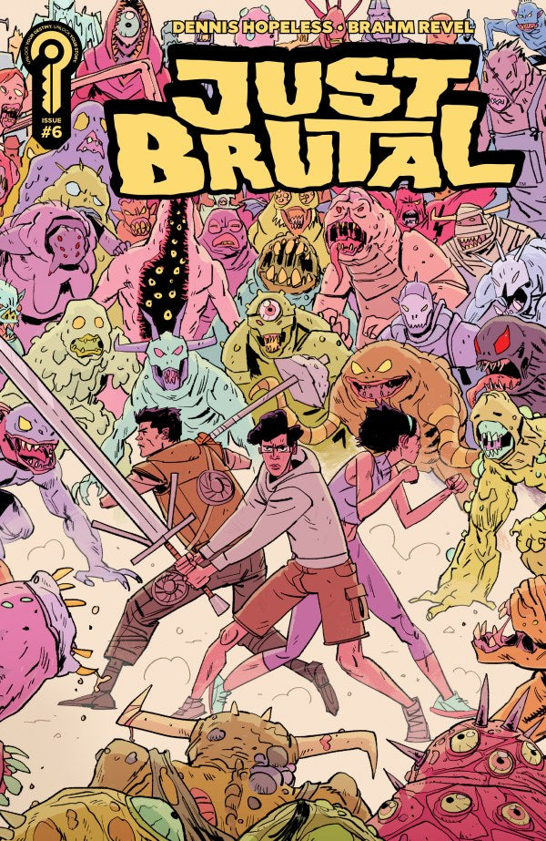 PRE-SALE: Just Brutal #6 Cover A Brahm Revel
