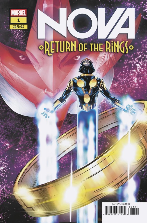 PRE-SALE: NOVA: RETURN OF THE RINGS #1 PHIL JIMENEZ VARIANT