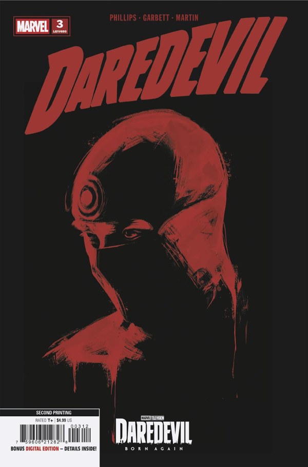 PRE-SALE: DAREDEVIL #3 MARVEL TELEVISION 2ND PRINTING VARIANT