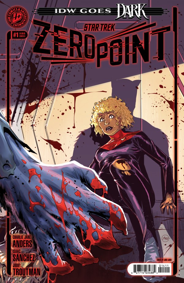 PRE-SALE: Star Trek: Zero Point #1 Variant D (Jaro IDW Goes Dark Variant)
