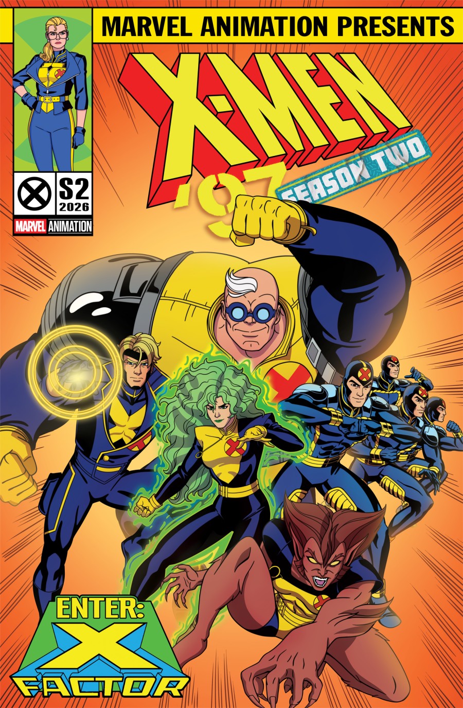 PRE-SALE: X-MEN '97: SEASON TWO #5 ADAM STAFFORD ANIMATION VARIANT
