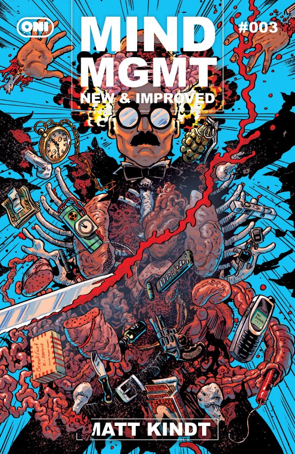 PRE-SALE: MIND MGMT NEW & IMPROVED #3 CVR C DAVID LAPHAM VAR
