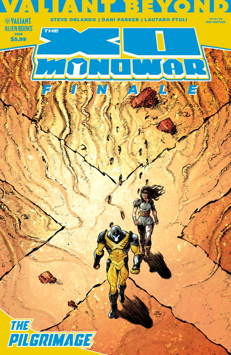 PRE-SALE: Valiant Beyond: The X-O Manowar Finale--The Pilgrimage Cover A (Kotian)