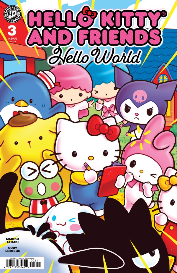 PRE-SALE: Hello Kitty and Friends: Hello World! #3 Cover A (Ganucheau)