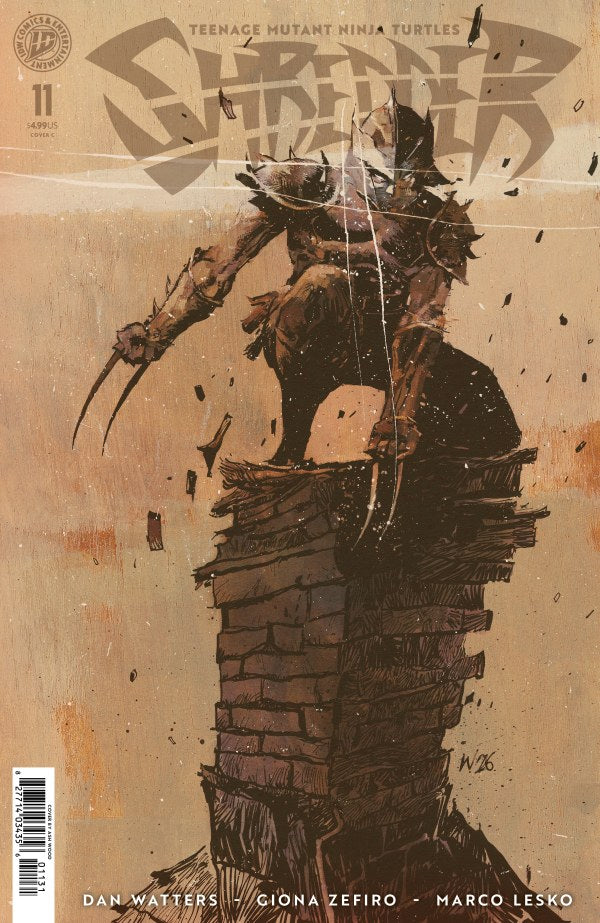 PRE-SALE: Teenage Mutant Ninja Turtles: Shredder #11 Variant C (Wood)