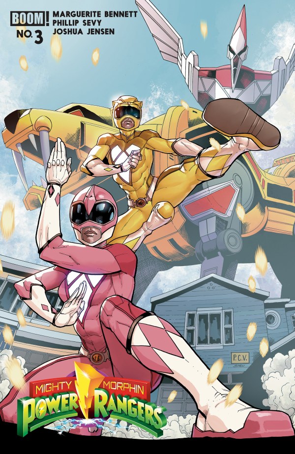PRE-SALE: Mighty Morphin Power Rangers (2026) #3 B Variant (Dressed, Sevy)