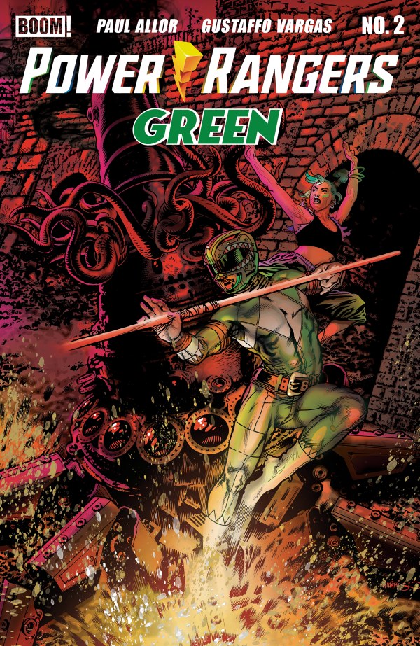 PRE-SALE: Power Rangers Green #2 A Main (Dressed, Harris)
