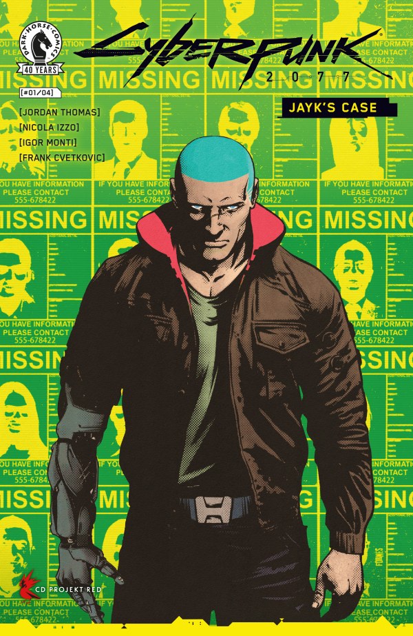 PRE-SALE: Cyberpunk 2077: Jayk's Case #1 (CVR B) (Jorge Fornes)