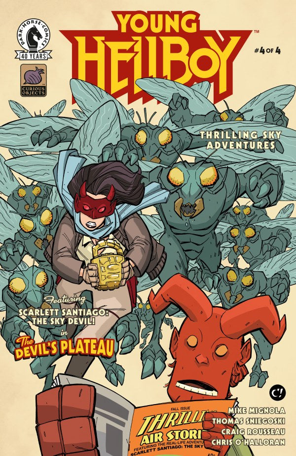 PRE-SALE: Young Hellboy: Thrilling Sky Adventures #4 (CVR A) (Craig Rousseau)