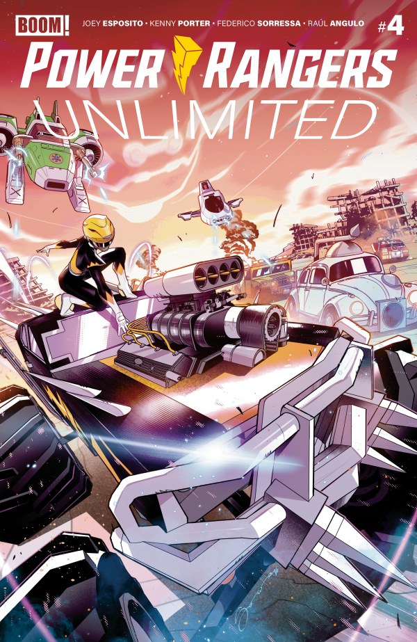 PRE-SALE: Power Rangers Unlimited #4 A Main (Dressed, Sorressa)
