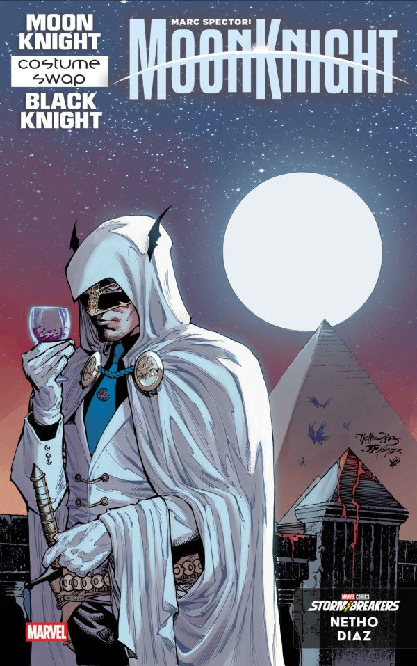 PRE-SALE: MARC SPECTOR: MOON KNIGHT #6 NETHO DIAZ HELLFIRE COSTUME SWAP VARIANT