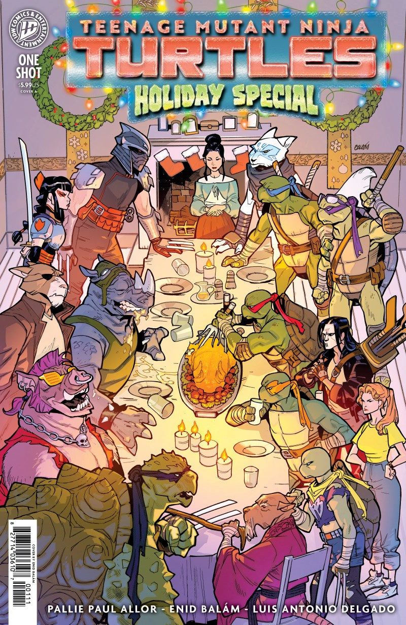 PRE-SALE: Teenage Mutant Ninja Turtles: Holiday Special Cover A (Balám)