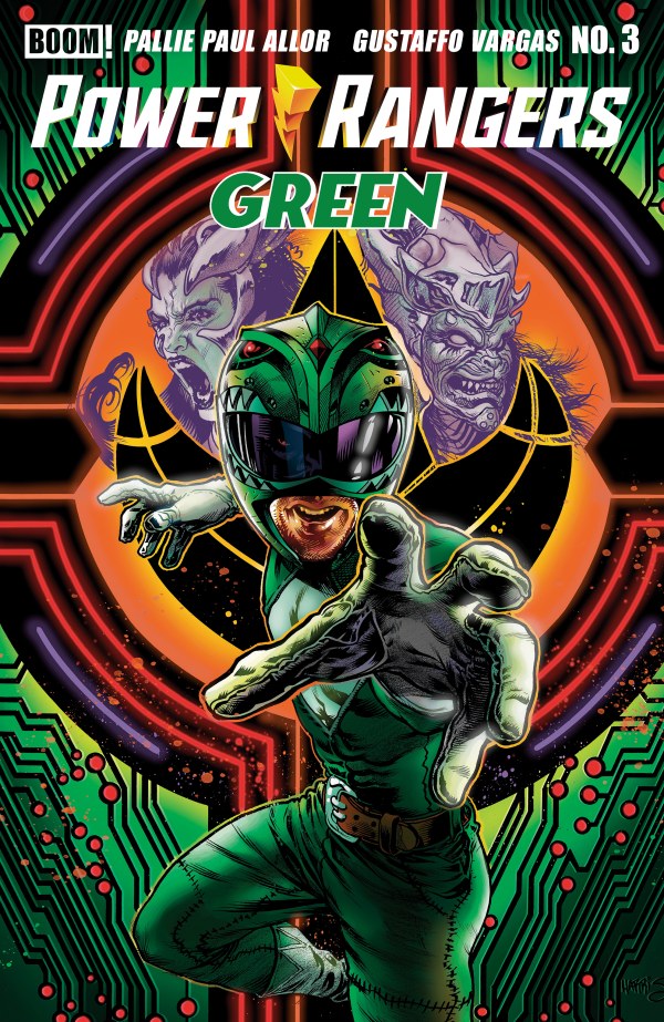 PRE-SALE: Power Rangers Green #3 A Main (Dressed, Harris)