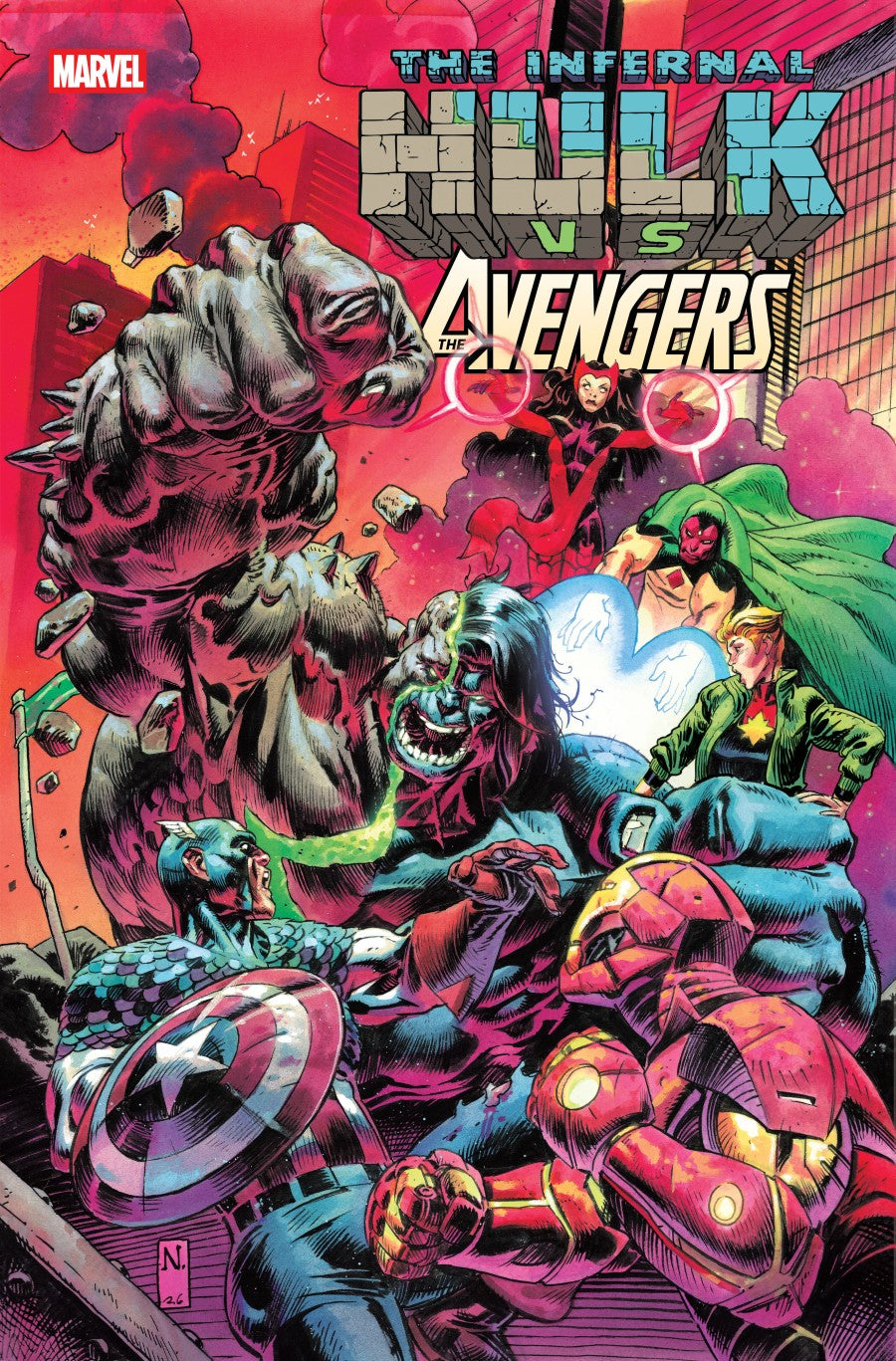 PRE-SALE: INFERNAL HULK VS. AVENGERS #1 COVER A