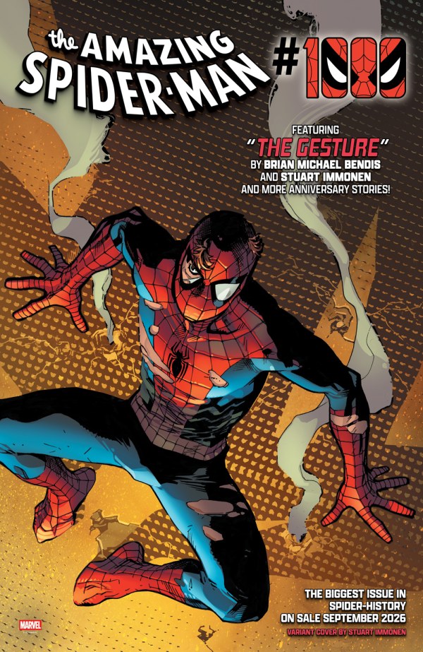 PRE-SALE: AMAZING SPIDER-MAN #1000 STUART IMMONEN VARIANT