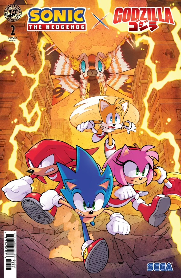 PRE-SALE: Sonic the Hedgehog x Godzilla #2 Cover A (Lawrence)