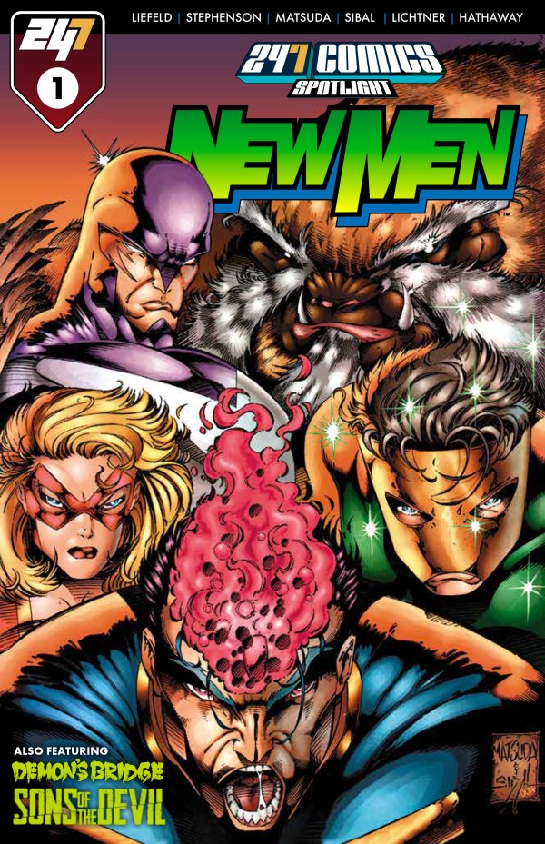 PRE-SALE: 247 COMICS Presents / Spotlight #1 Cover E - NEWMEN