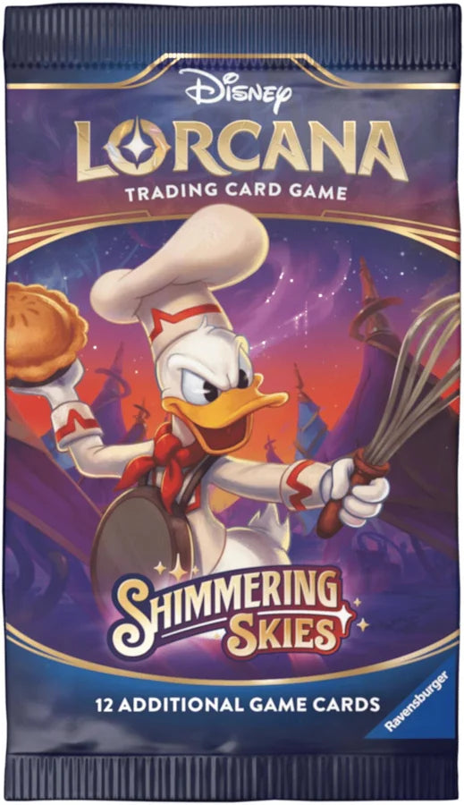 DISNEY LORCANA Shimmering Skies Booster Pack