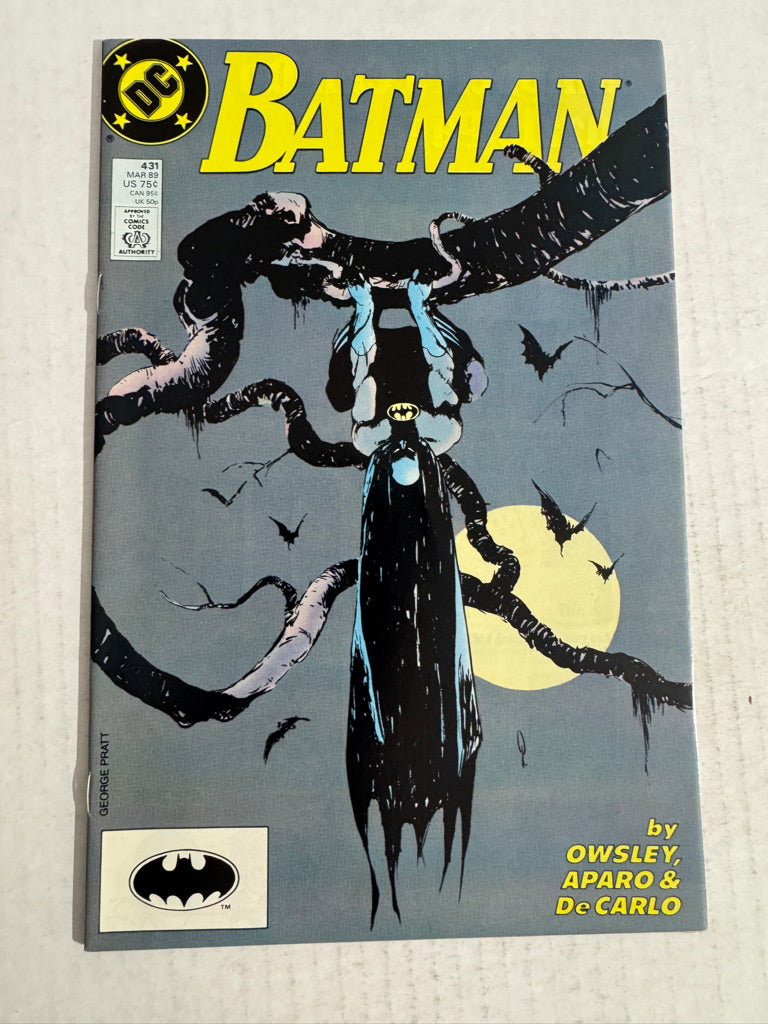 BATMAN #431 George Pratt Cover