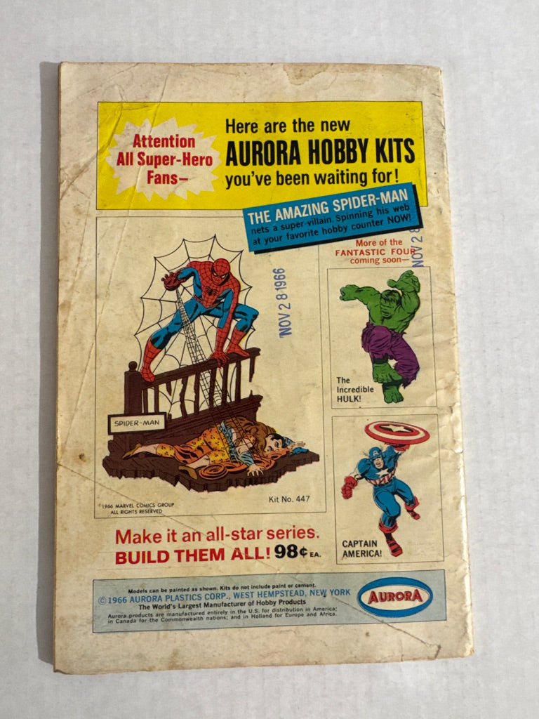 MARVEL TALES #7 GD