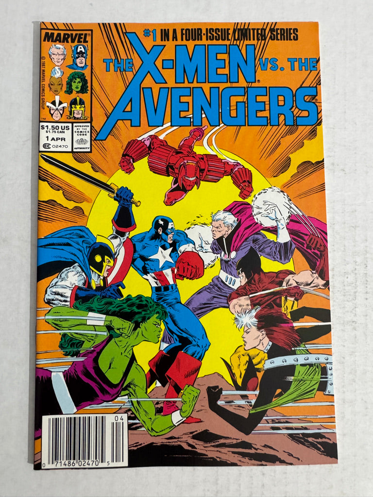 X-MEN VS THE AVENGERS #1 NM NEWSSTAND