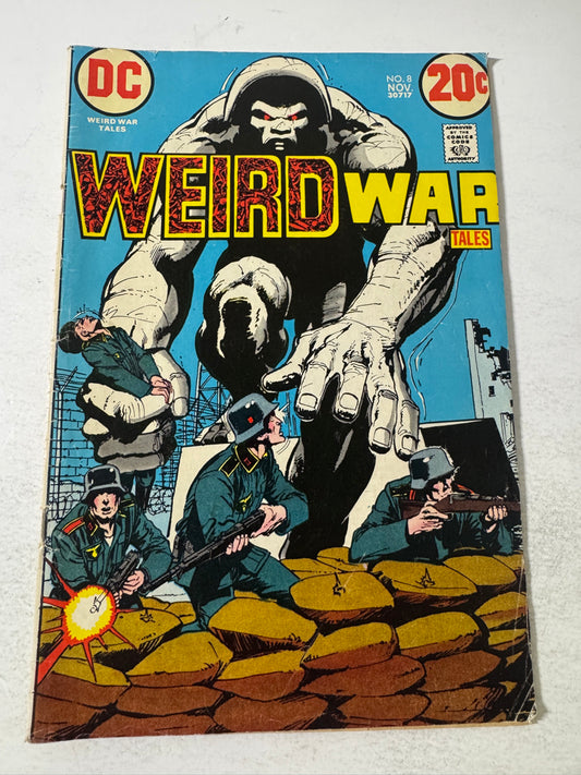 WEIRD WAR TALES #8 GD Neal Adams Cover
