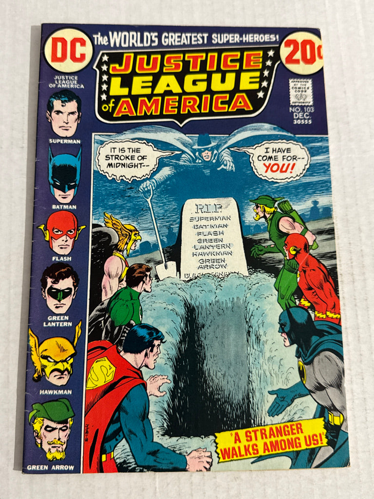 JUSTICE LEAGUE OF AMERICA #103 VG+