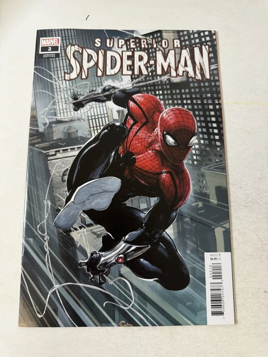 SUPERIOR SPIDER-MAN #2 Vol 3 NM 1:25 Clayton Crain Variant