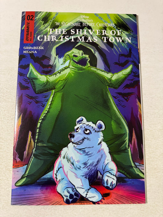 The Nightmare Before Christmas: The Shiver of Christmas Town #2 NM Soo Lee B Variant