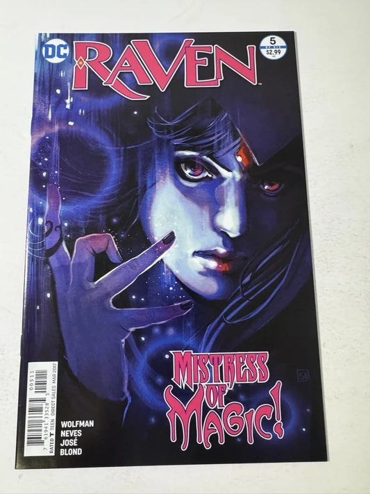 RAVEN #5 NM Stephane Hans Cover