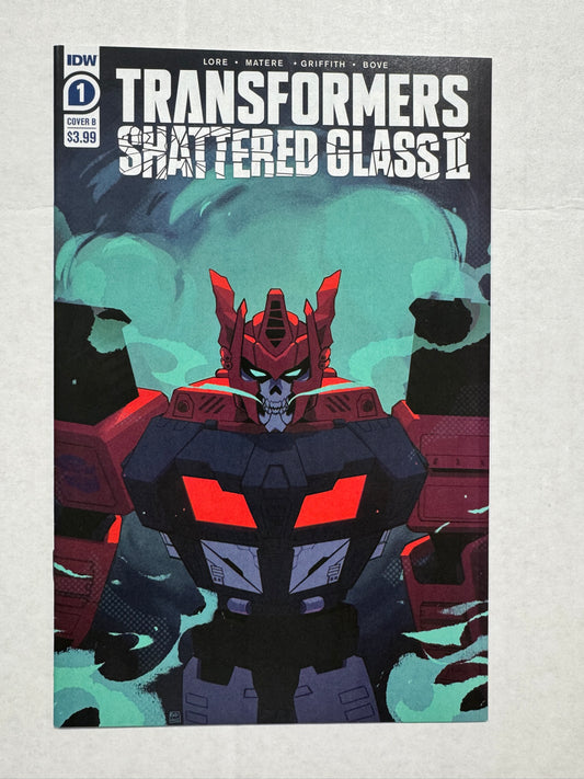 TRANSFORMERS Shattered Glass II #1 NM B Variant
